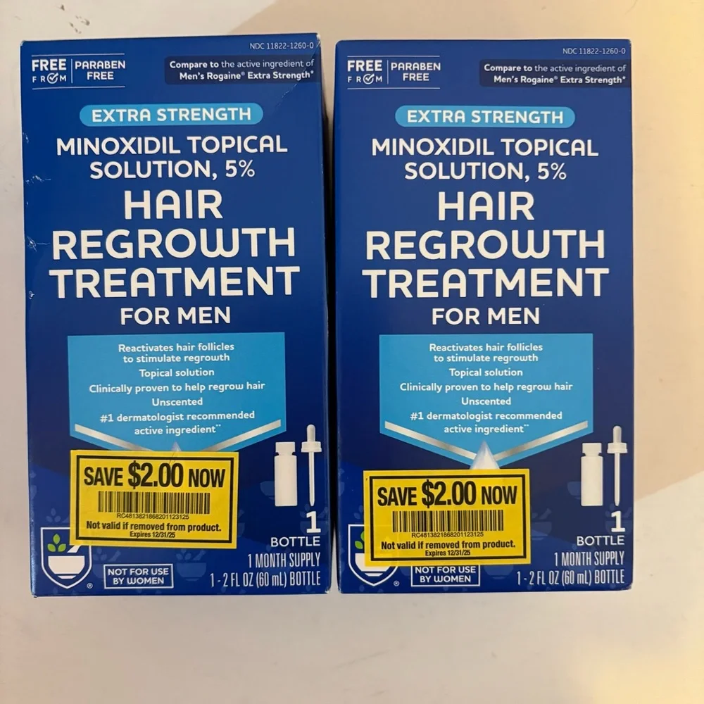 NEW Kirkland Signature Hair Regrowth Treatment for Men